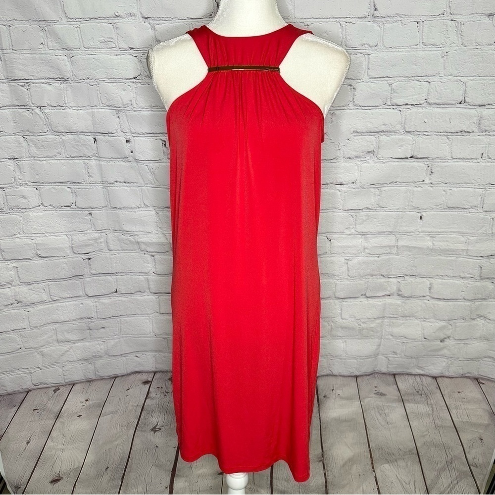 Michael Kors Red sleeveless dress